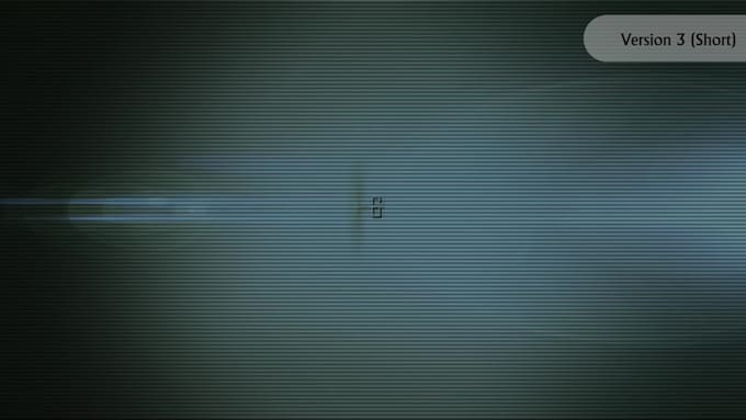 create eye glitch animated logo video intro