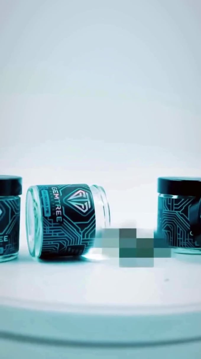 design weed jar labels for cannabis products