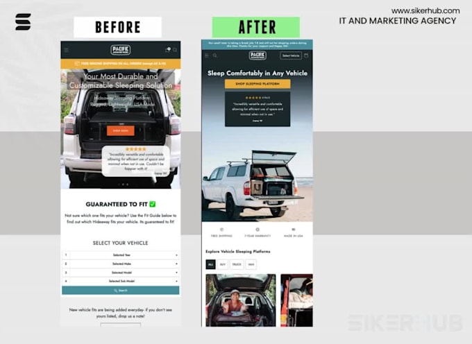 design a custom website using wordpress, webflow, or shopify