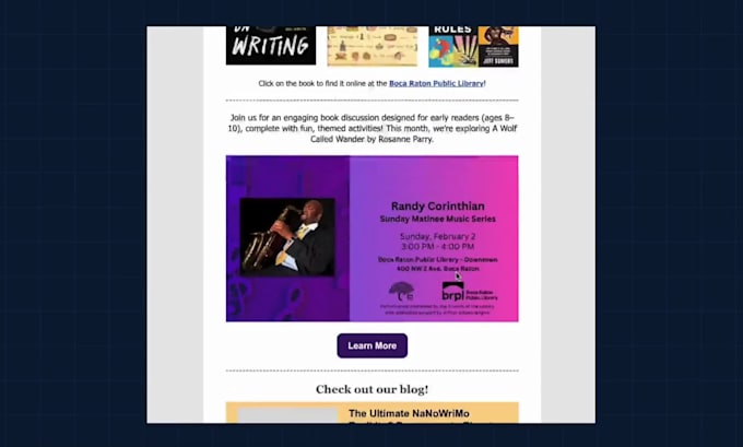 create and set up your newsletters