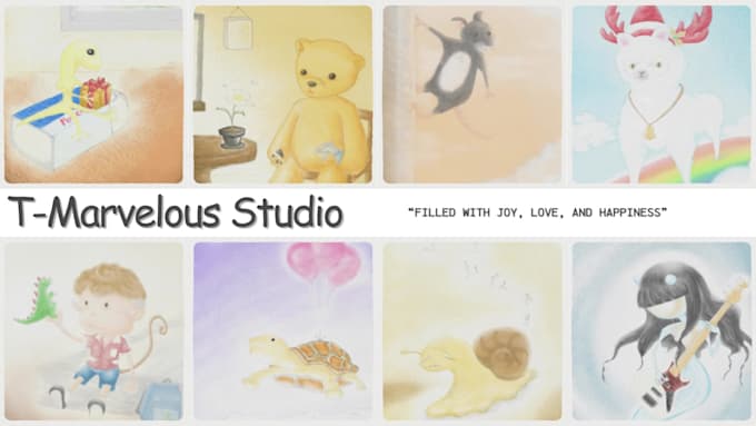 communicate stories, emotions, and feelings through unique illustrations
