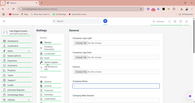 deploy a CRM software on your server professionally