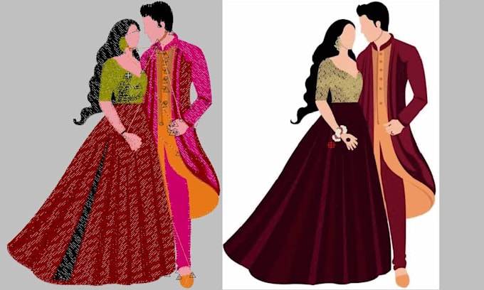 do embroidery digitizing designs and image into dst