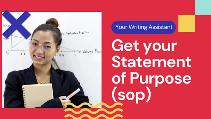 write a sop, motivation letter, statement of purpose