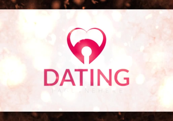 create a modern dating logo design for your brand