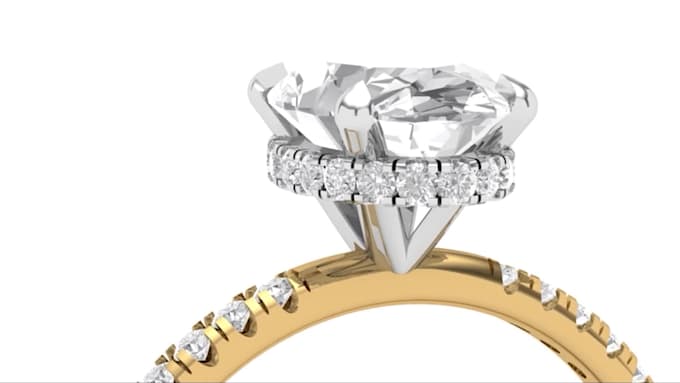 create elegant 3d cad jewelry designs and rendering