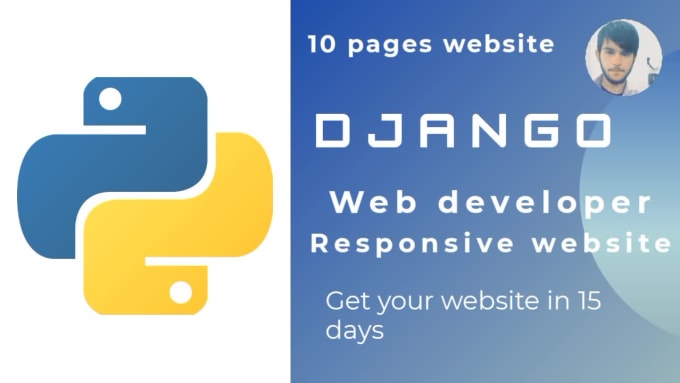 Develop Web Application Using Python Django Framework By Rizwan Yt Fiverr