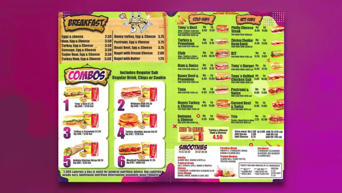 design your tv screen menu