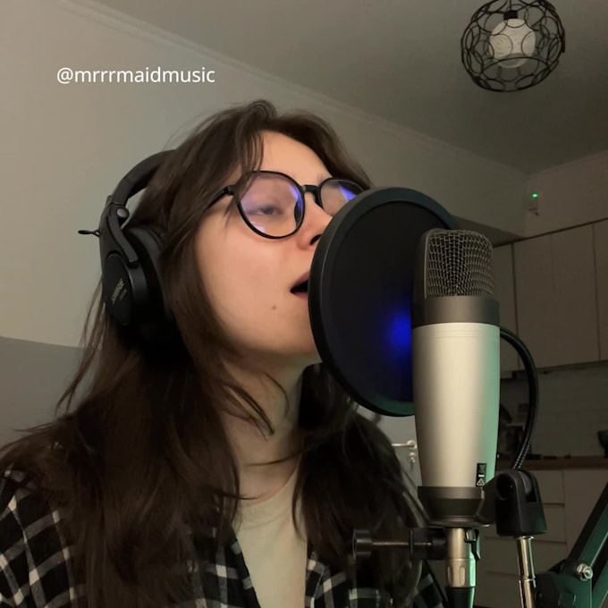record dreamy dark pop female vocals and topline for your song