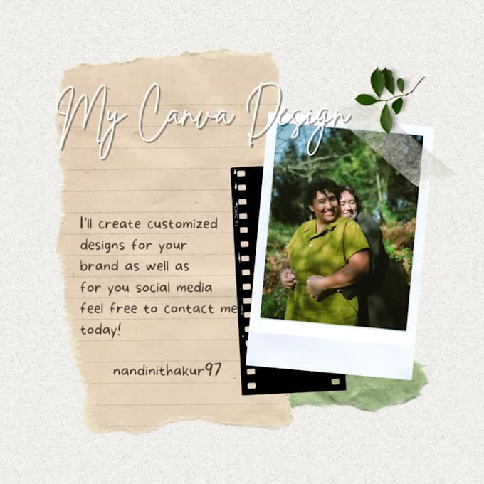 create professional canva graphic designs for your social media