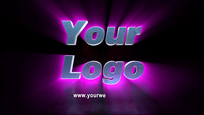 do amazing smoke logo intro video animation