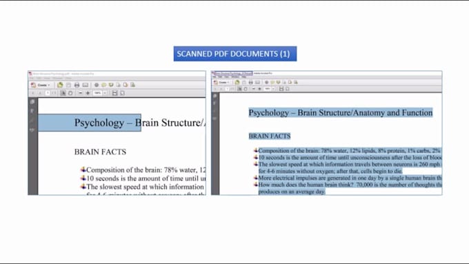 perform ocr and text recognition on scanned pdfs and images