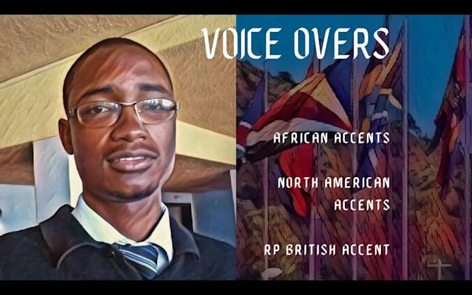 record a voiceover in any southern african accent