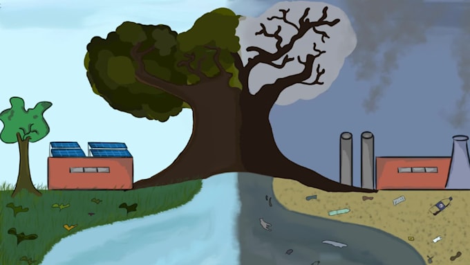 2d animation or cartoon video