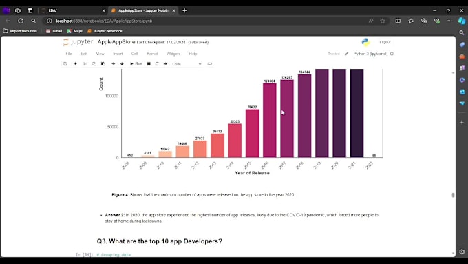 Do python data analysis, build machine learning model, and create ...