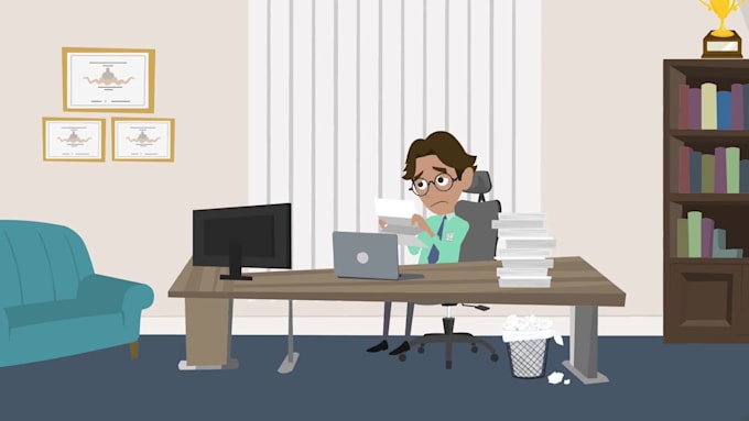 create an animated video in german