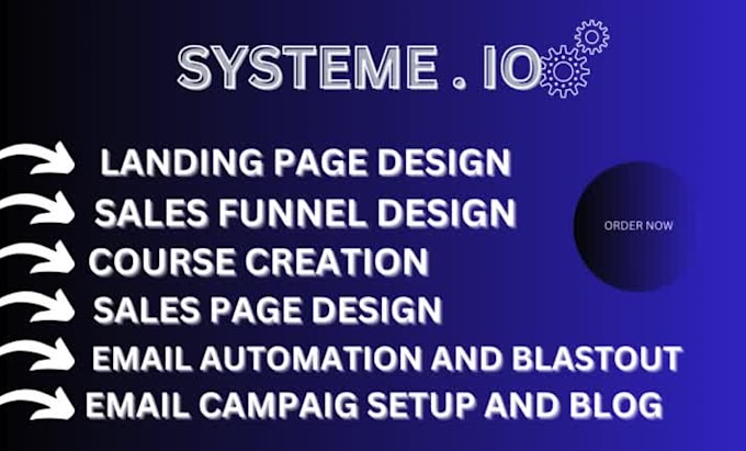 create systeme io sales funnel , systeme io course creation, landing page