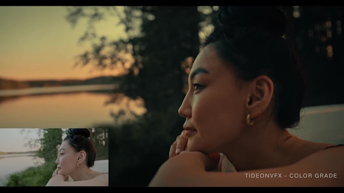 edit and color grade social media content