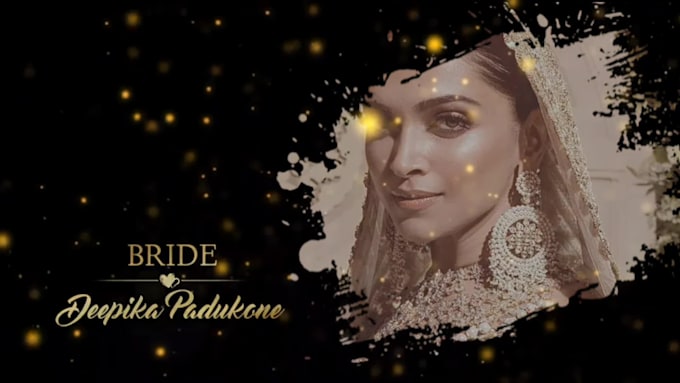 make a cinematic wedding invitation video