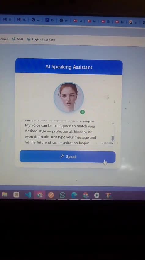 develop an ai powered voice bot with speech capabilities