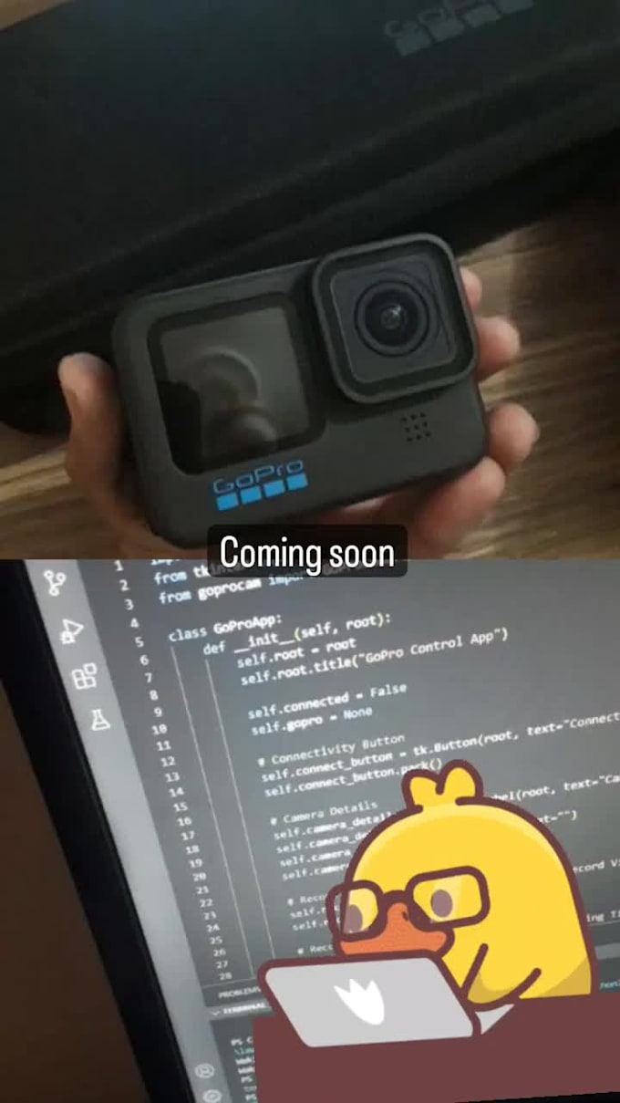 automate your gopro camera in python