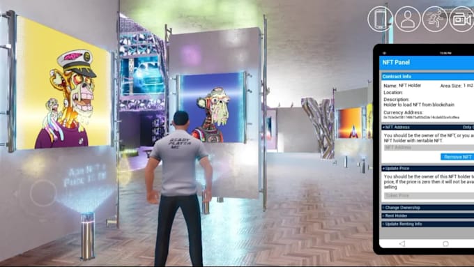 create metaverse game based on blockchain in unreal engine