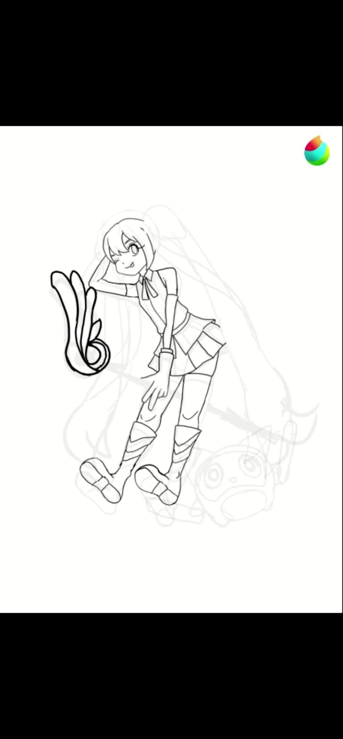 make illustration and design for you
