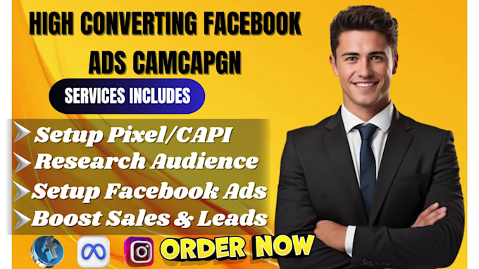 setup pixel facebook ads campaign research audience boost sales