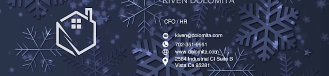 create a email signature and animated