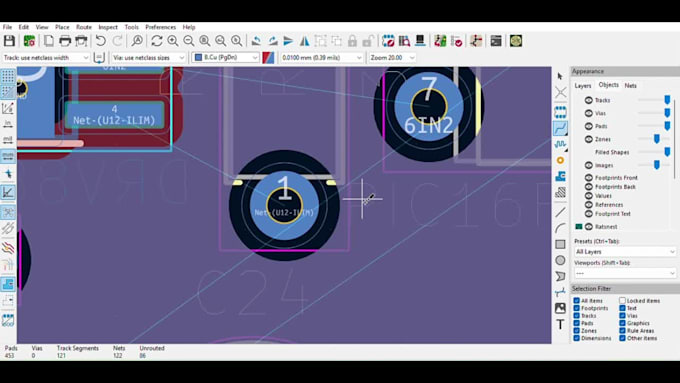 Design professional pcb layouts and schematics using kicad by