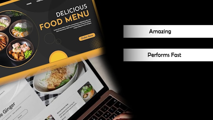 design a wordpress hotel booking and restaurant website with online ordering