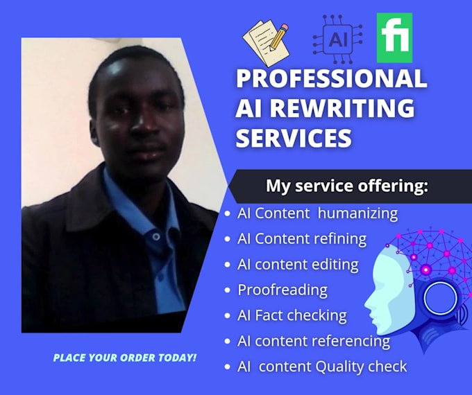 professionally rewrite or humanize your ai generated content