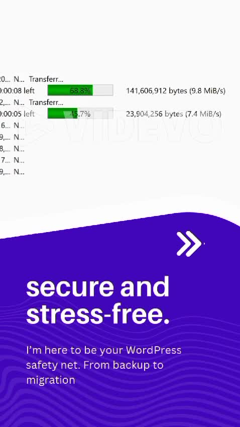 safely backup and migrate your wordpress website to new host