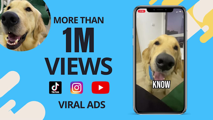create ugc dog content for tiktok or video ads