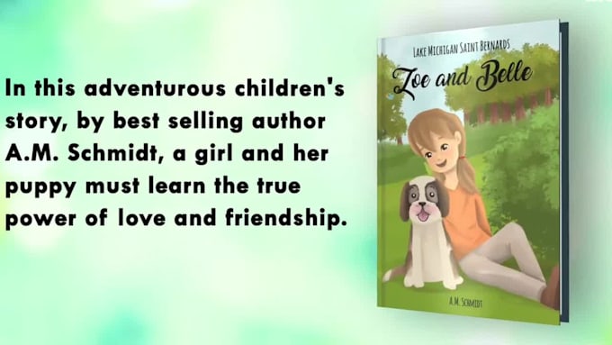 Big Deals! I will create amazing 3d book trailer video for you  for $30