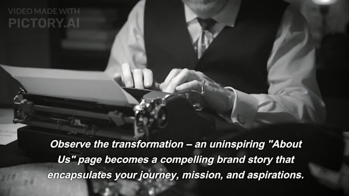 transform your about us page into a compelling brand story