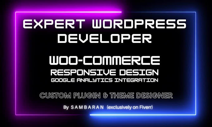 develop a responsive woocommerce store with SEO