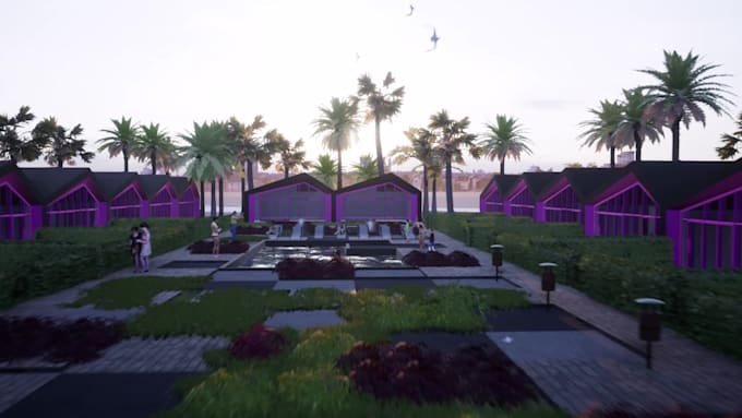 design 2d or 3d landscape