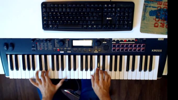 record your piano song or track