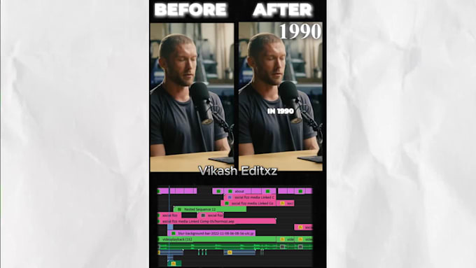 edit your podcast into short videos like ali abdal style