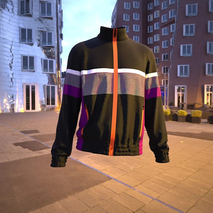 create 3d clothing in clo or browzwear with graphic design and tech packs