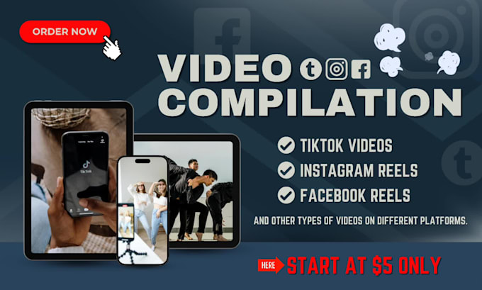 find and make funny viral tiktok video compilation