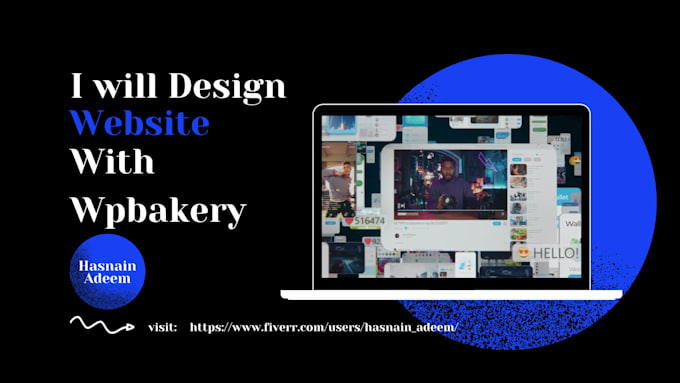 design a wordpress website using wpbakery