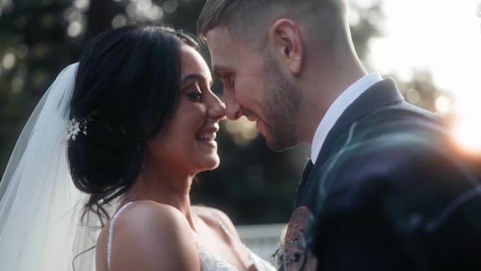 edit trendy cinematic wedding teaser