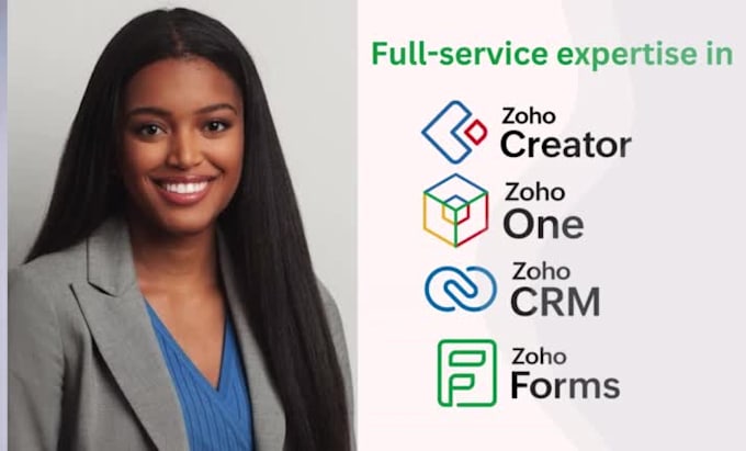 design zoho creator apps, forms, customize zoho crm, zoho one
