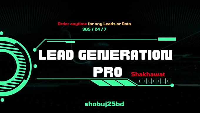 do b2b lead generation for any business