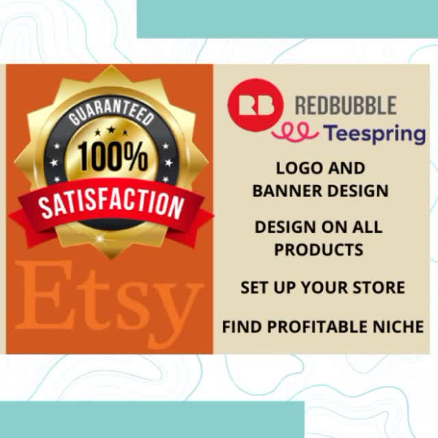 Setup redbubble store teespring etsy 
