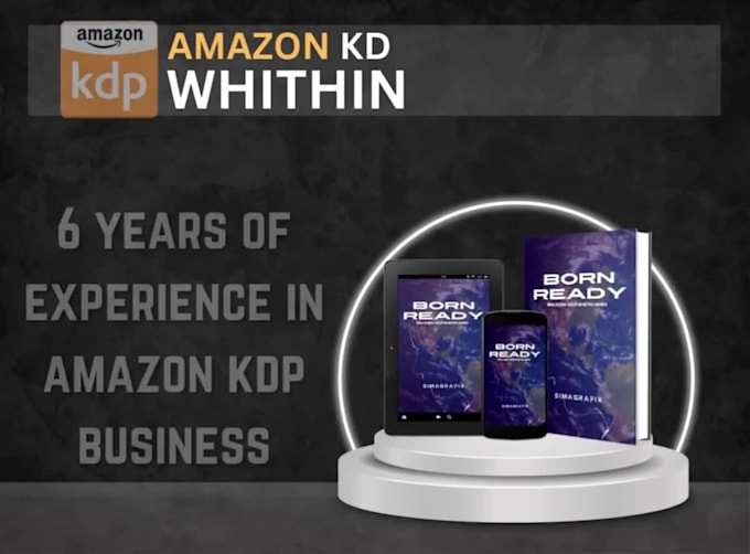 design amazon kdp book cover, ebook cover design