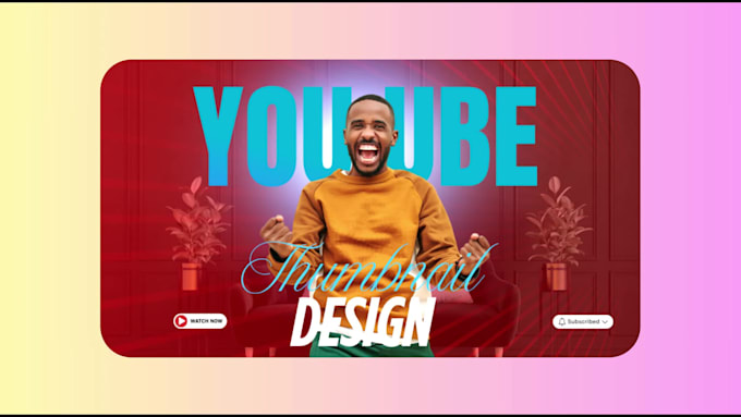 eye catching youtube thumbnail design in 2 hours