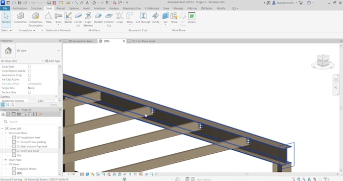 steel detailing shop drawings